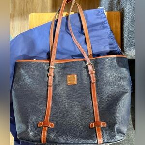 Authentic Dooney and Bourke leather handbag.